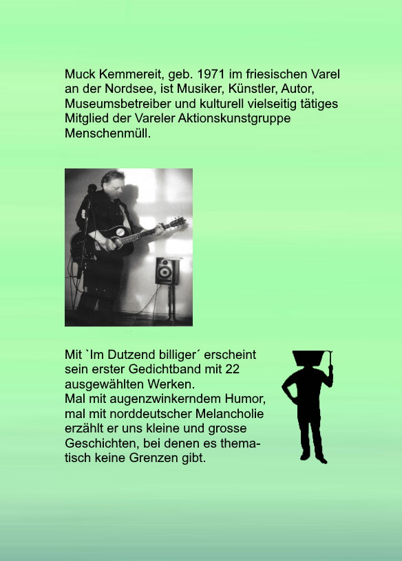 Muck Kemmereit - Im Dutzend billiger (Gedichtband)