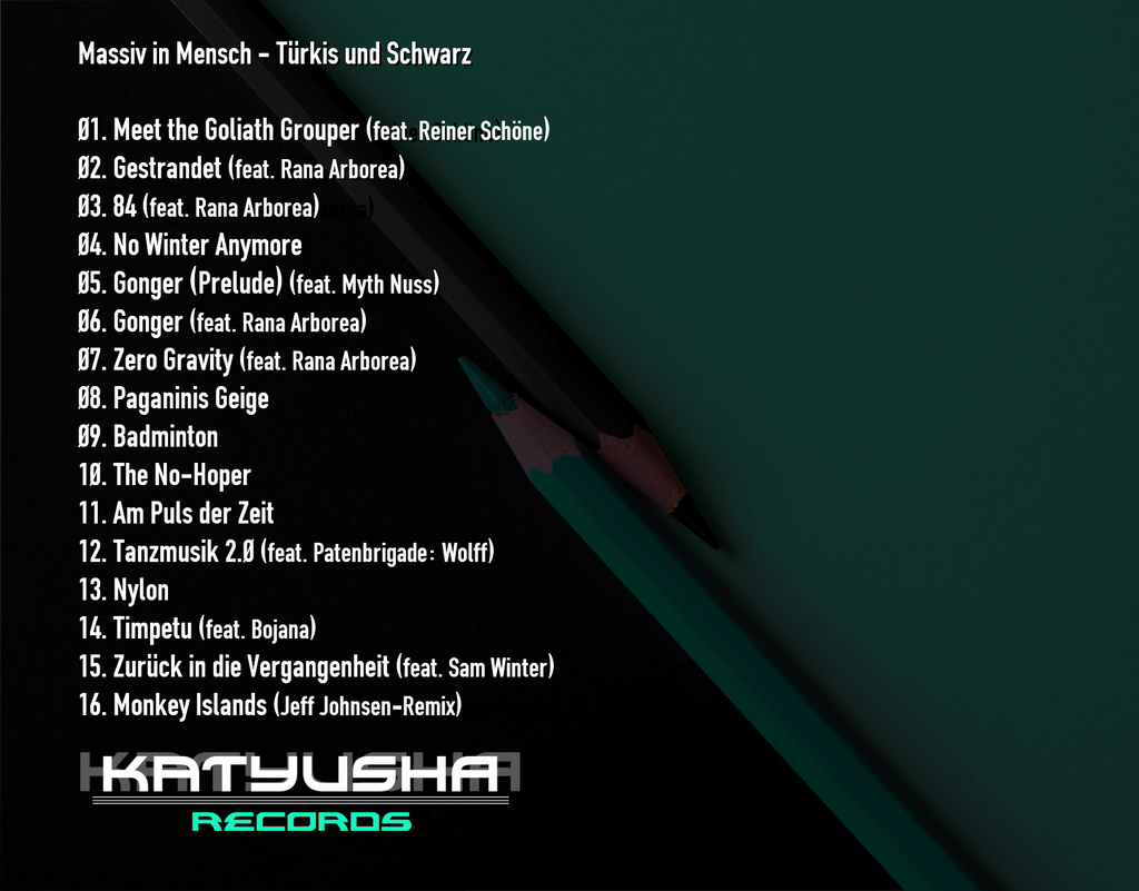 Massiv in Mensch - Türkis und Schwarz (CD)